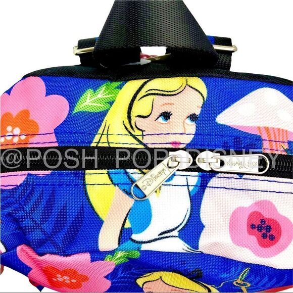 Disney Alice in Wonderland Cheshire Cat White rabbit flowers mushrooms🍄 - Picture 5 of 5